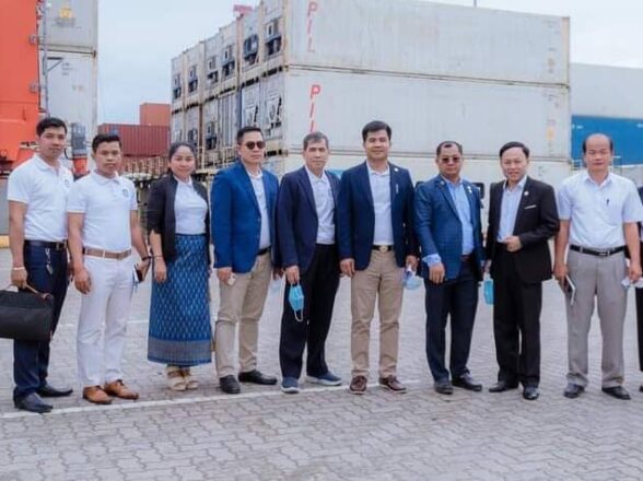 Lion & CLA Delegation visited port