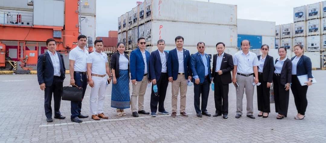 Lion & CLA Delegation visited port